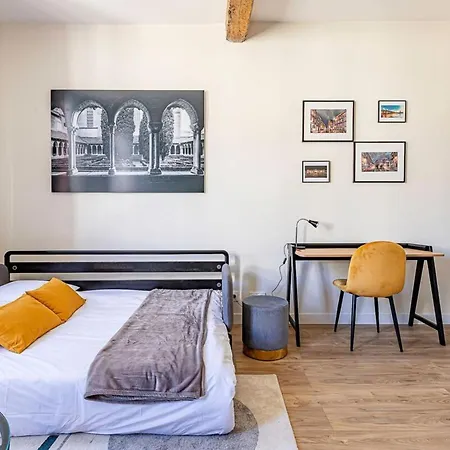 St Aubin - Gare & Capitole 10min - Hypercentre Apartament Tuluza