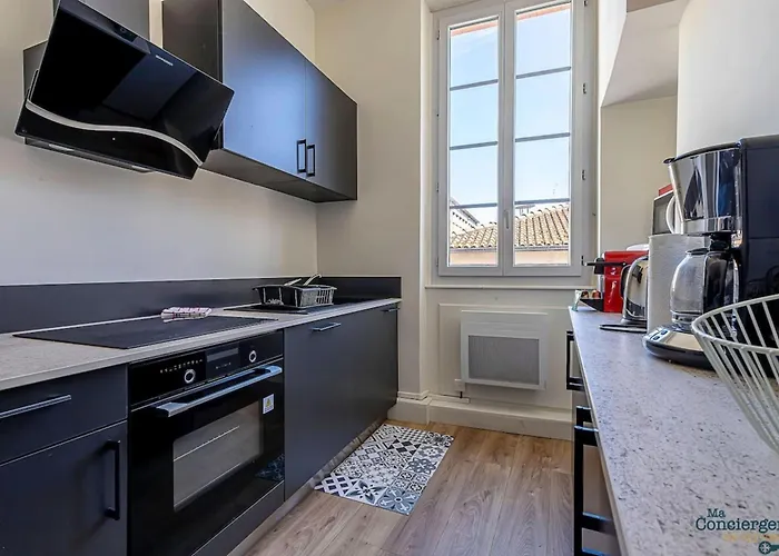 St Aubin - Gare & Capitole 10min - Hypercentre Apartament *