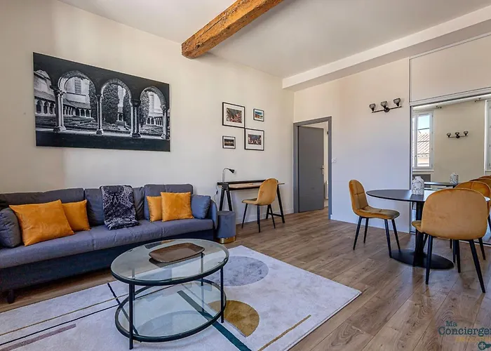 St Aubin - Gare & Capitole 10min - Hypercentre Apartament