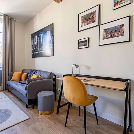 Апартаменты St Aubin - Gare & Capitole 10min - Hypercentre Тулуза